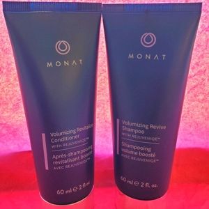 Travel Size Monat Volumizing Revive Shampoo and Conditioner